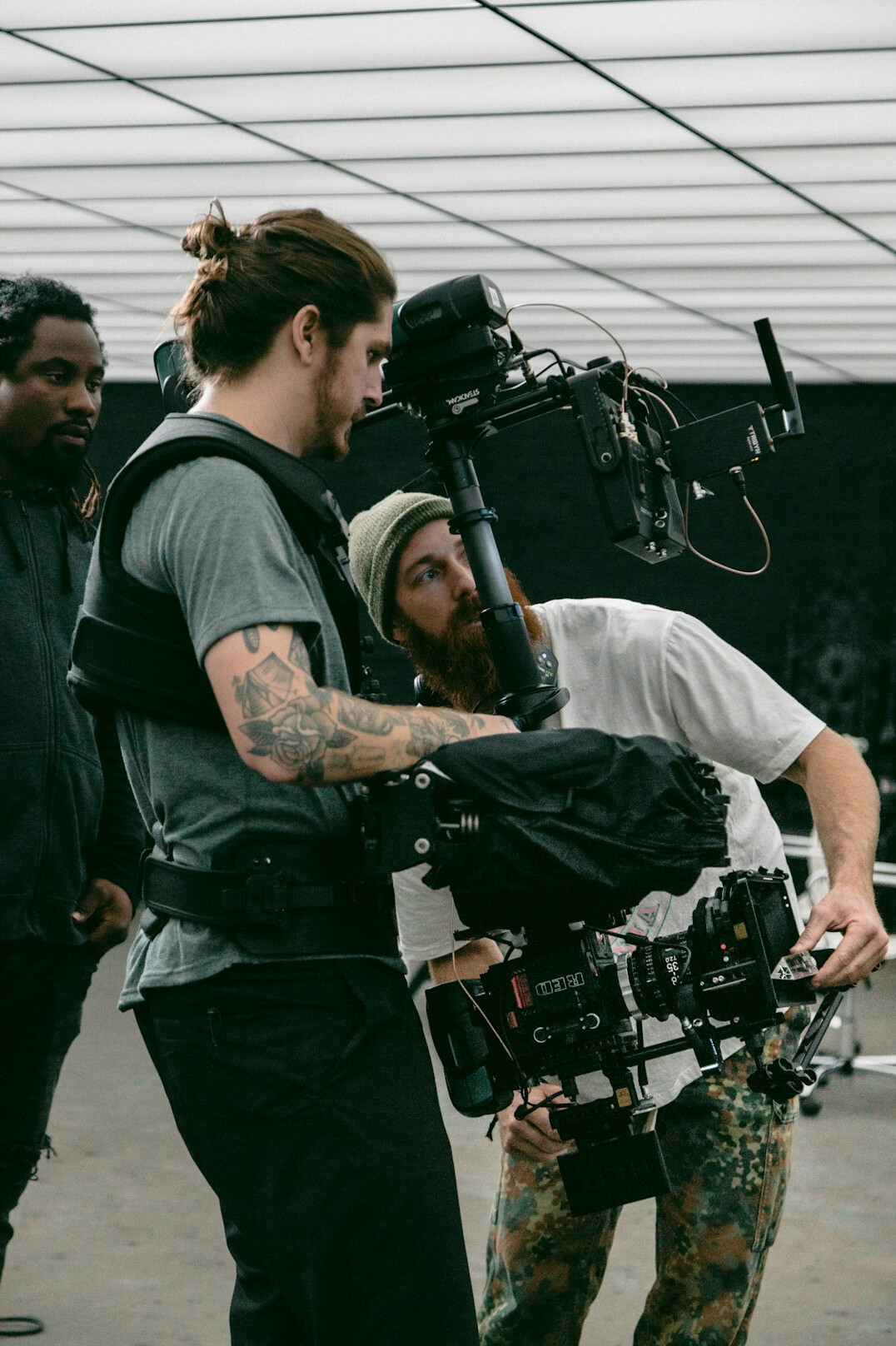behind the scenes film set