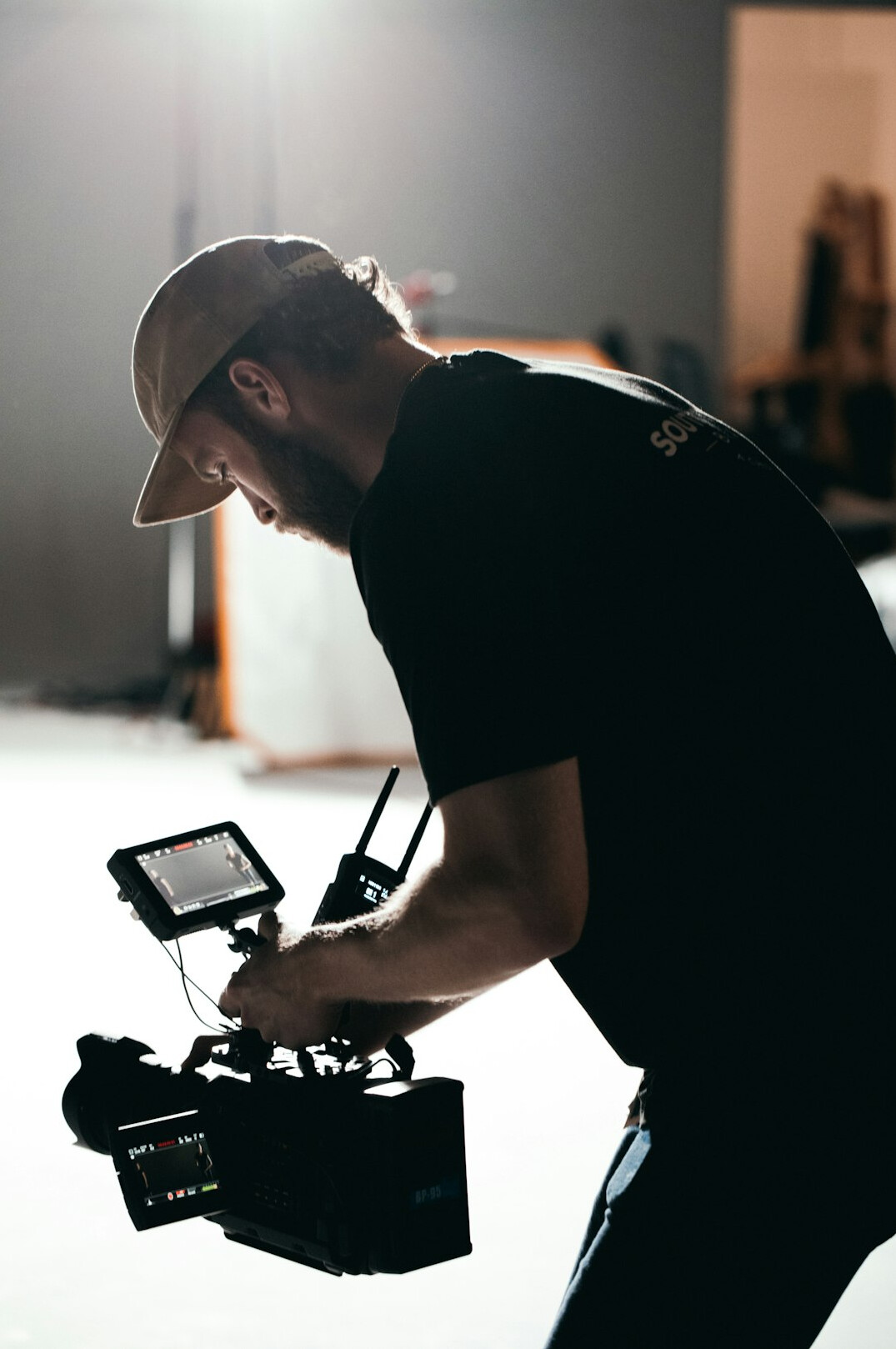 brazilian director on film set